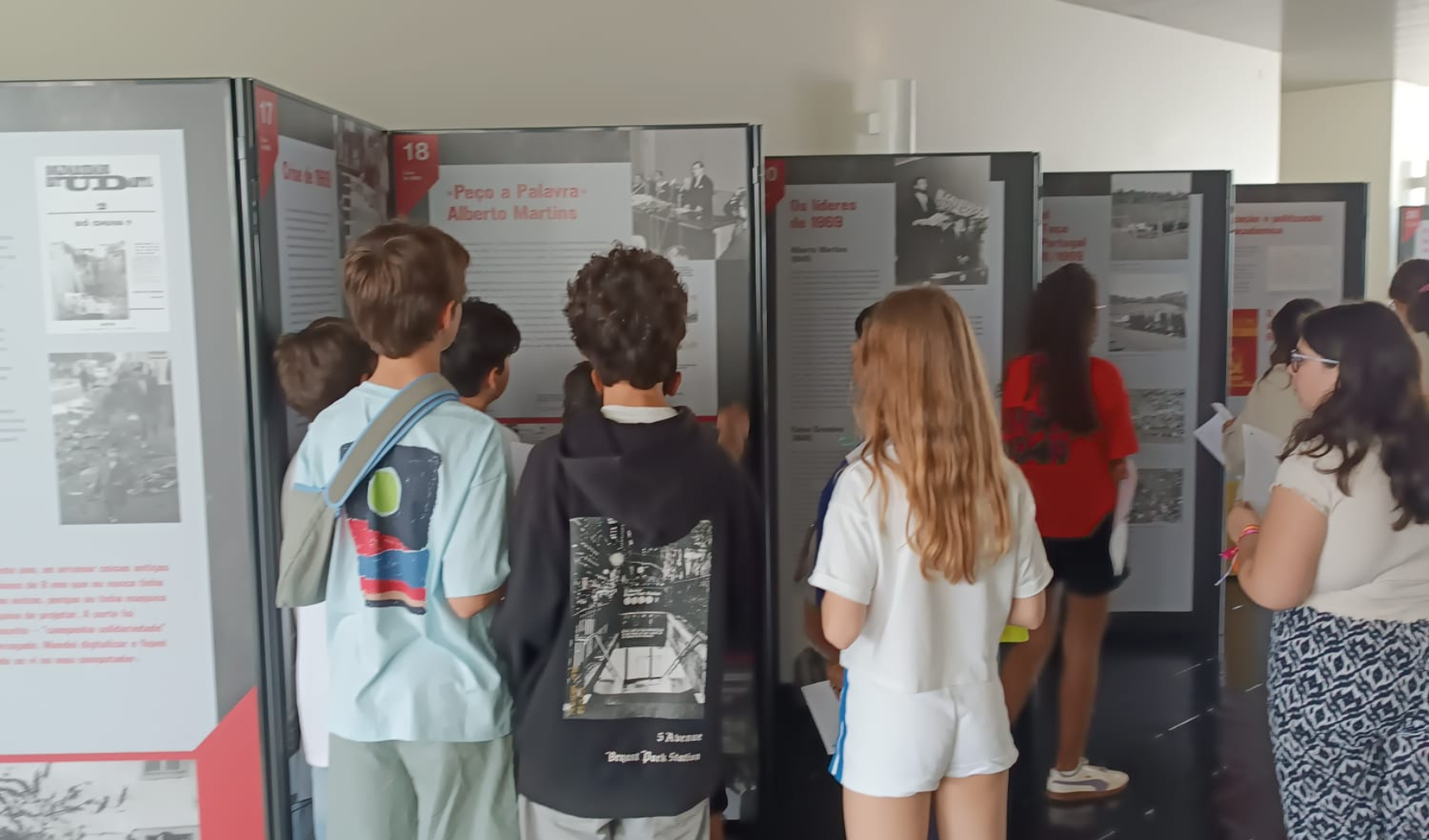 Visita de alunos da Escola Vasco da Gama à ESTeSL