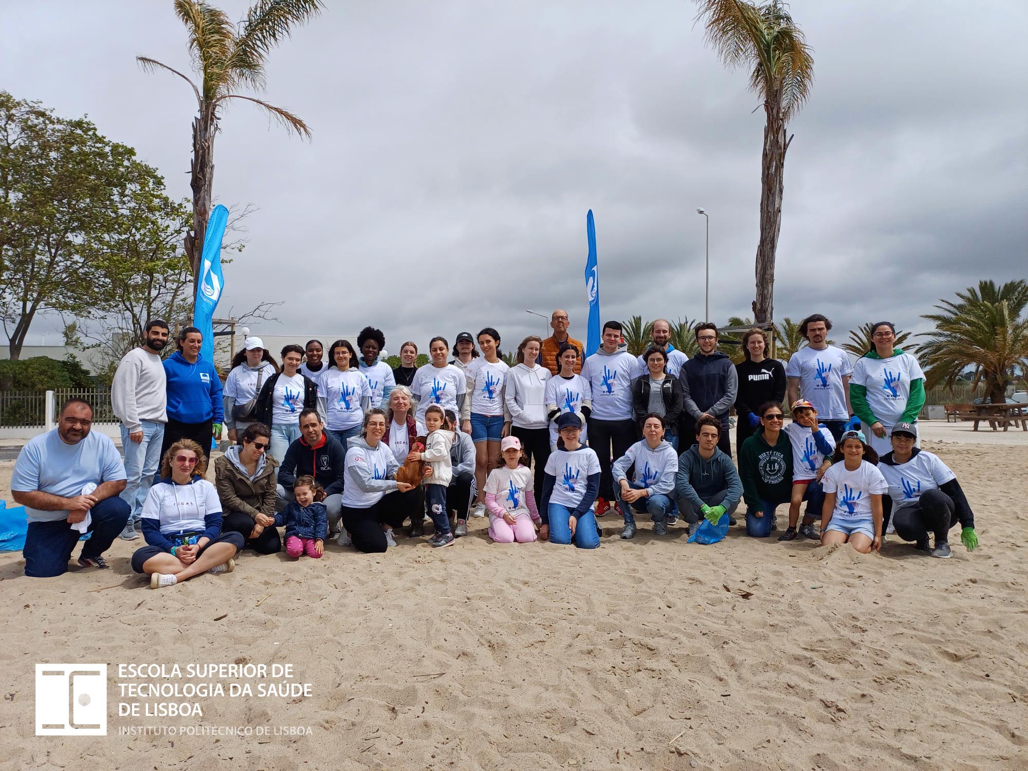 limpeza praia algés2024