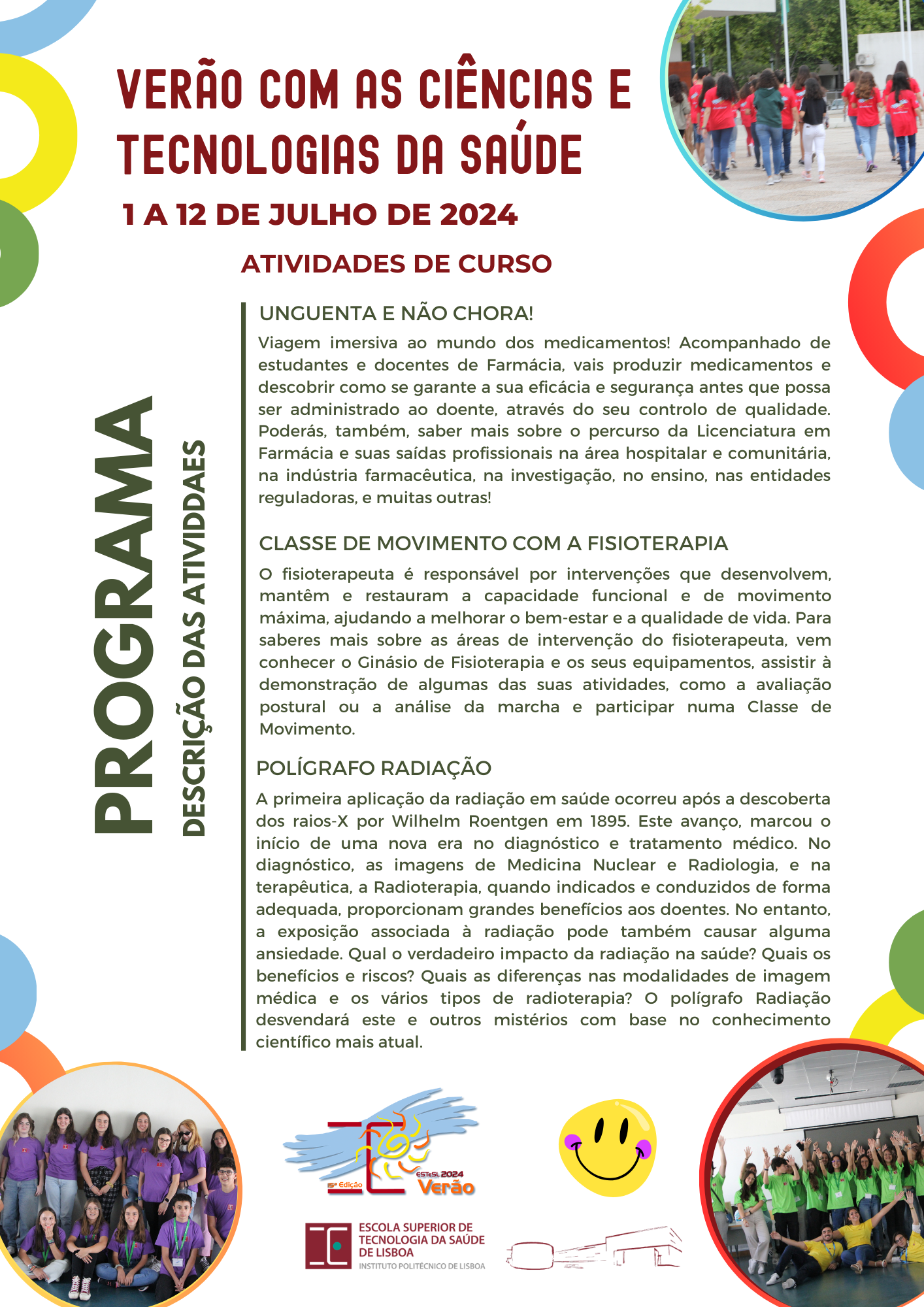 Descrição Atividades Cursos