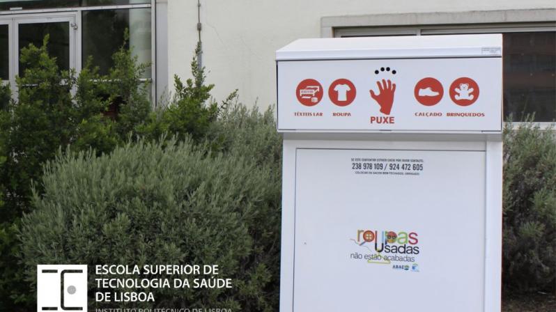 "Roupas usadas não estão acabadas" na ESTeSL