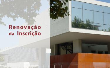 Renovação da Inscrição para o Ano Letivo de 2022/2023